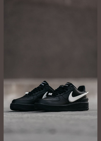 Чорні кросівки унісекс Nike Air Force x AMBUSH Black