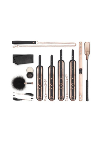 Шикарний набір для BDSM – Nouveau BDSM set, 9 аксесуарів Rosy Gold (341528145)