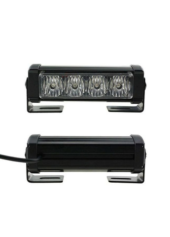 Яскраві світлодіодні автомобільні стробоскопи КРАСНО-СІННЯ, Проблискові маячки, поліцейські мигалки (2 LED) ABS (369165394)