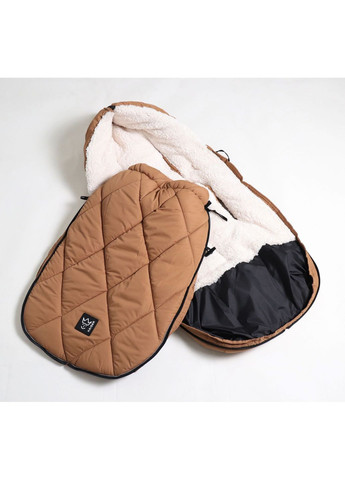 Теплий конверт XL Too, з флісу, карамельний з кремовим () Kaiser 6576340 (328308953)