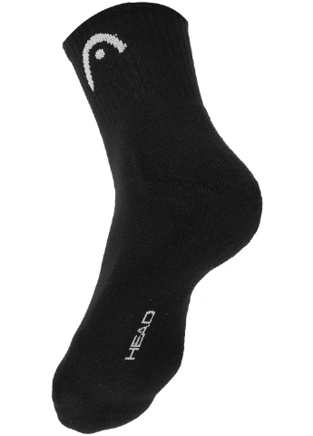 Комбинированные носки all sports training short crew 3p серый, белый, черный муж 701229016-004 Head (386434076)