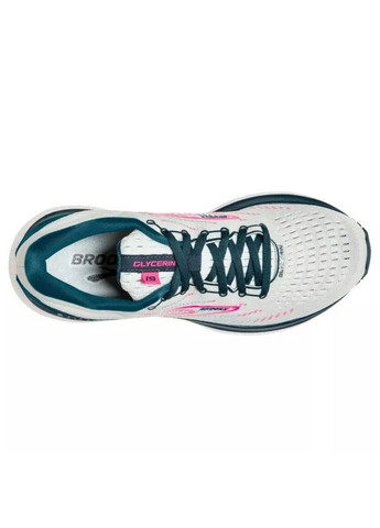 Кроссовки женские для спортзала Azzuro Brooks Glycerin 19 белые (366889395)