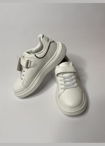 Белые демисезонные кроссовки для девочек BBT