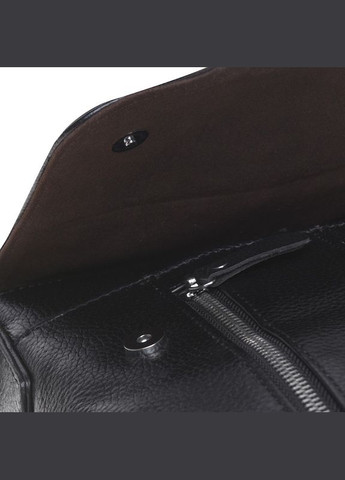 Мужская кожаная сумка K15103-black Borsa Leather (322190037)