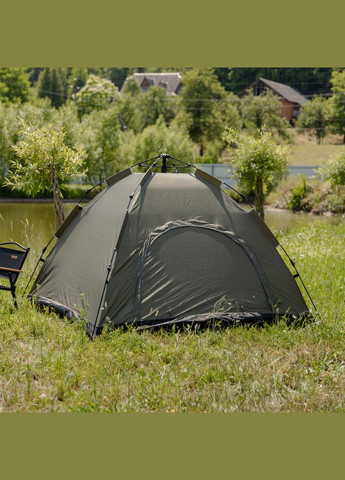 Намет кемпінговий 2 на 2 метри автоматичний для риболовлі походу туристичний LU-019GR Зелений LUGI (371391836)