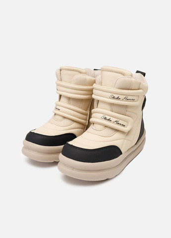 Бежевые зимние дутики для хлопчика цвет бежевый цб-00260735 Buddy Sheep