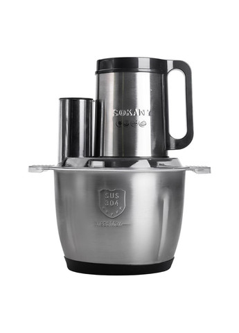 Чопер измельчитель 600 Вт 6 лезвий с чашей на 2,5 литра мясорубка Sokany (360455194)