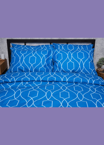 Комплект постельного белья Микросатин Premium «» двуспальный 175х210 наволочки 2х50х70 (MS-820005151) Moon&Star Ocean Breeze (293148231)