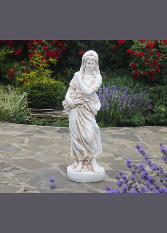 Садова скульптура Богиня зими 83x25x24 см (ССП12040 Крем) Гранд Презент (284419161)