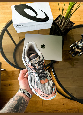 Сірі Осінні кросівки чоловічі і жіночі asics gt-2160 gray brick dust| асікс gt-2160 сірі коричневі No Brand