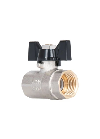 Кран кульовий Base 1/2" ВР для води (метелик) SD602W15 Thermo Alliance (396800086)