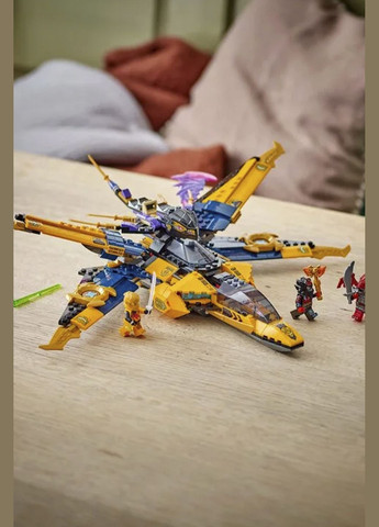 Конструктор Ninjago, Суперштормовий реактивний літак Рас та Арін колір різнокольоровий CB-00269230 Lego (319075573)
