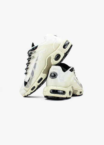 Белые всесезонные кроссовки мужские air max tn plus terrascape white | найк аир макс тн плюс белые No Brand