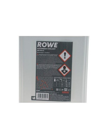 Антифриз HIGHTEC ANTIFREEZE COOLANT AN 18 LC (5 L) ROWE 21133-0050-99 No Brand (360744100)