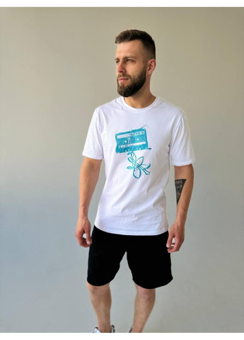 Біла футболка біла No Brand Футболка