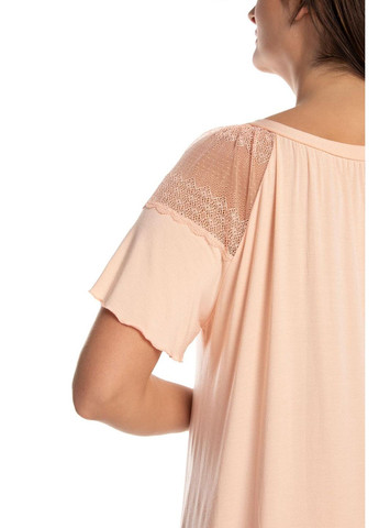 Нічна сорочка жіноча персиковий 0231B/2XL Effetto (279414865)