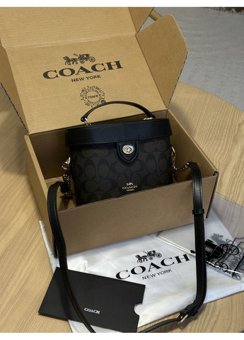 Женская сумка Kay Crossbody Brown In Signature Canvas No Brand (362044561)