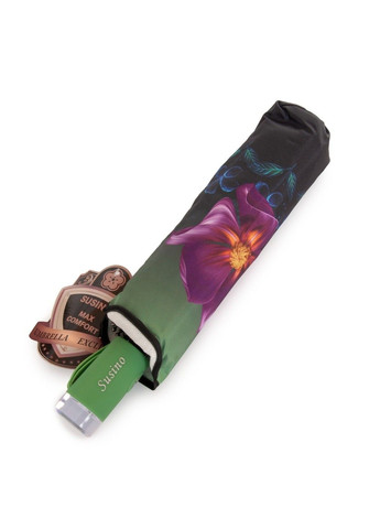 Зелена жіноча парасолька автомат 3092-2 Susino середня (324691223)