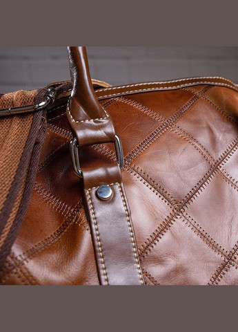 Дорожньо-спортивна сумка 14752 Коричнева Vintage (329146770)