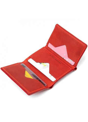 Красный женский портмоне маленького размера 504160 Grande Pelle (303831469)