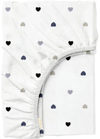 Набір простирадло на резинці 90х200 LIGHT BLUE LOVE (4822052404720) Cosas (361162699)