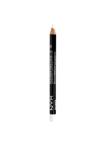 Олівець для очей Slim Eye Pencil WHITE (SPE906) NYX Professional Makeup (279363960)