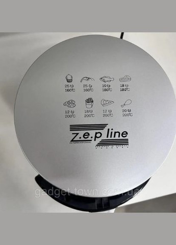 Домашня Фритюрниця 6 літрів ZP 085 3000W, Аерофритюрниця без олії - KS254 kod - 0408 Zepline (326798606)