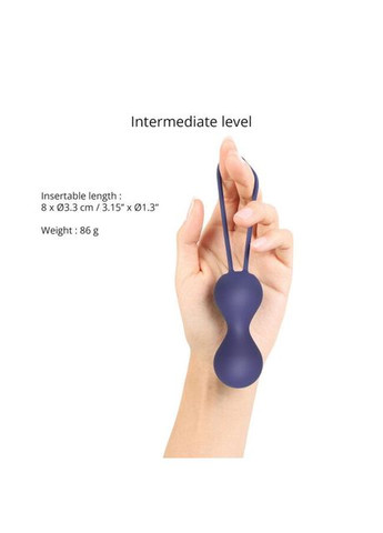 Вагінальні кульки JOIA - MIDNIGHT INDIGO Love To Love (369953020)