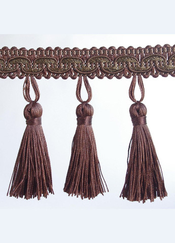 Силиконовая скатерть СALIPSO с коричневой бахромой 190x110см Calipso (313288379)