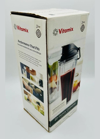 Контейнер-стакан VM0179 с крышкой-флипом для смузи 591 мл Vitamix (339094853)