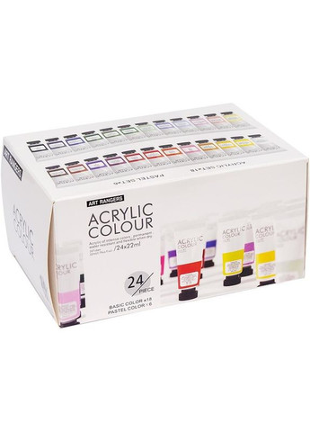 Набір акрилових фарб "Art Ranger" PA32.24022.A, 24 кольори Bambi (365268068)