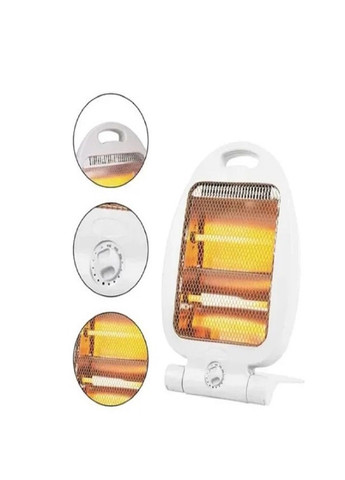 Кварцевый обогреватель CB-7745 электрический обогреватель 800 Вт Белый Crownberg (305836654)