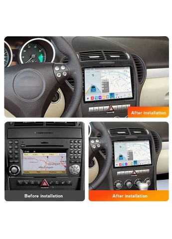 Штатная магнитола Mekede MN Mercedes SLK-Class (2004-2011) X10 Pro 2Gb+64Gb IPS Viano (369239537)