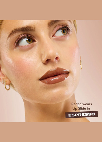 Олія для губ "Espresso" Glosstopia Lip Slide Creamy Lip Oil Hard Candy (319207951)
