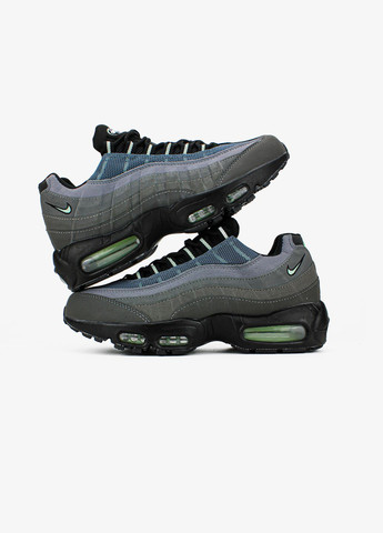 Сірі всесезон кросівки чоловічі air max 95 vapor green gray | аір макс 95 сірі No Brand