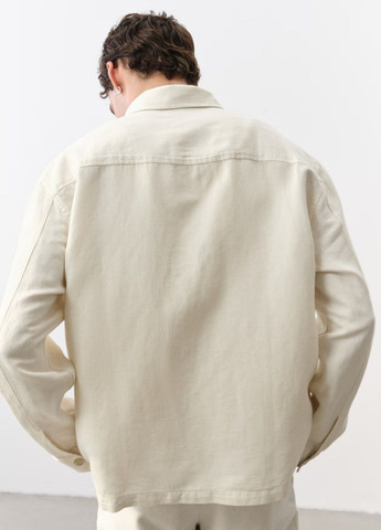 Молочна демісезонна куртка H&M