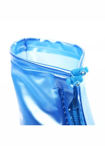 Повномірні чохли - бахіли для взуття від дощу та багнюки, розміри S M L XL 2XL 3XL (33-44), сині Eva (302433050)