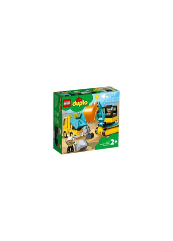 Конструктор Duplo Town Грузовик и гусеничный экскаватор 20 деталей (10931) Lego (281425775)