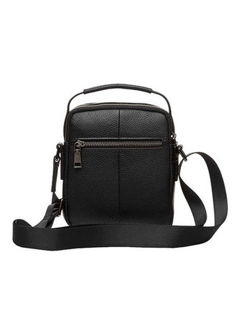 Сумка барсетка мужская кожаная черная (Д/Ш/В) 17,5/8/21 (см) Felicita (336377655)