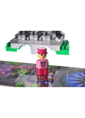 Конструктор блочний з іграми 3в1 Подорож Принцес пластик від 3 років в асортименті QB300-201 qbee Кон3281 (370651875)