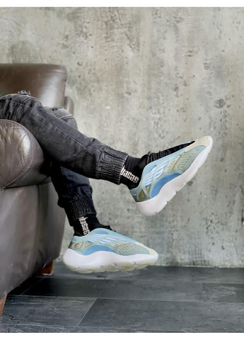 КРОСІВКИ ЖІНОЧІ ADIDAS YEEZY BOOST 700 V3 AZAEL BLUE АДІДАС ІЗІ БУСТ No Brand білі демісезони (369387599)