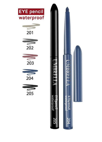 Механический водостойкий карандаш для глаз Eye Pencil 205 Umbrella waterproof eye pensil (283326833)