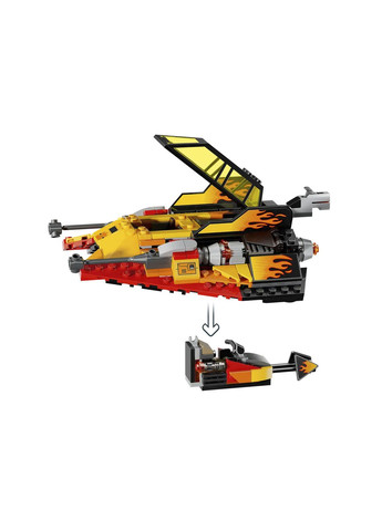 Конструктор Star Wars The Force Burner Сніговий винищувач, 349 деталей колір різнокольоровий CB-00282667 Lego (346753902)