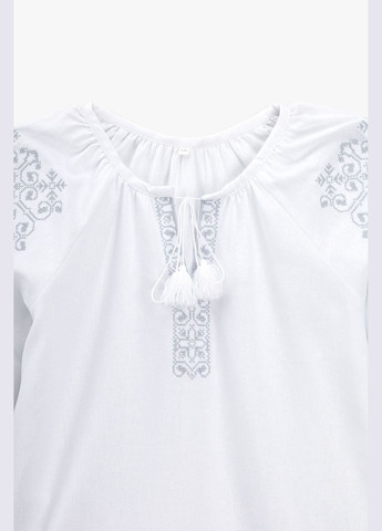 Серая рубашка вышиванка для девочки ольга 146 см серый shop (2000990965769) Козачок (357436806)