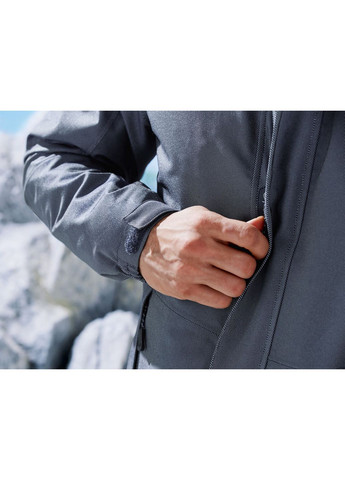 Темно-синя демісезонна куртка мембранна (водо-вітро захист 3000мм) для чоловіка bionic-finish® eco 301755 56(xl) темно-синій Crivit