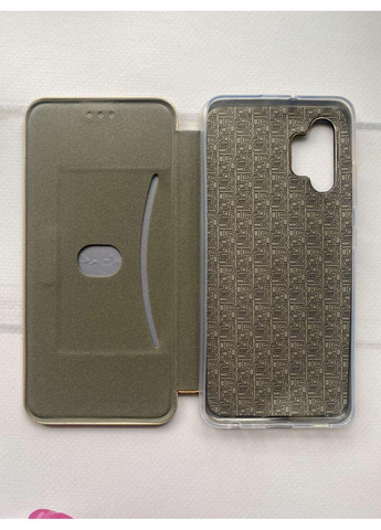 Чохол-книжка з малюнком для Samsung Galaxy A32 Золотий:: Леопардовий дизайн (принт 383) CASE CONTROL (360668774)