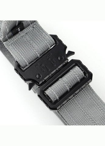 Нашийник для собак, світловідбиваючий для середніх і великих порід, Сірий M (33-42 см) Berry (299915281)