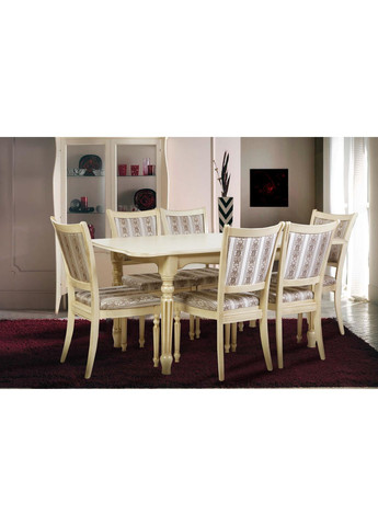 Стіл-трансформер кухонний розкладний VENICE Слонова кістка/Патина золото (VNCBG-1284) 855390-02 855390 Comfort Line (355467903)