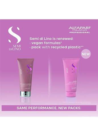 Незмивний кондиціонер Semi Di Lino Moisture Nutritive Leave-In Conditioner 1000ml (68369-62903) Alfaparf (368628782)