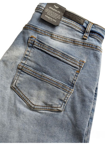 Голубые демисезонные прямые джинсы мужские джинсы Kenneth Cole